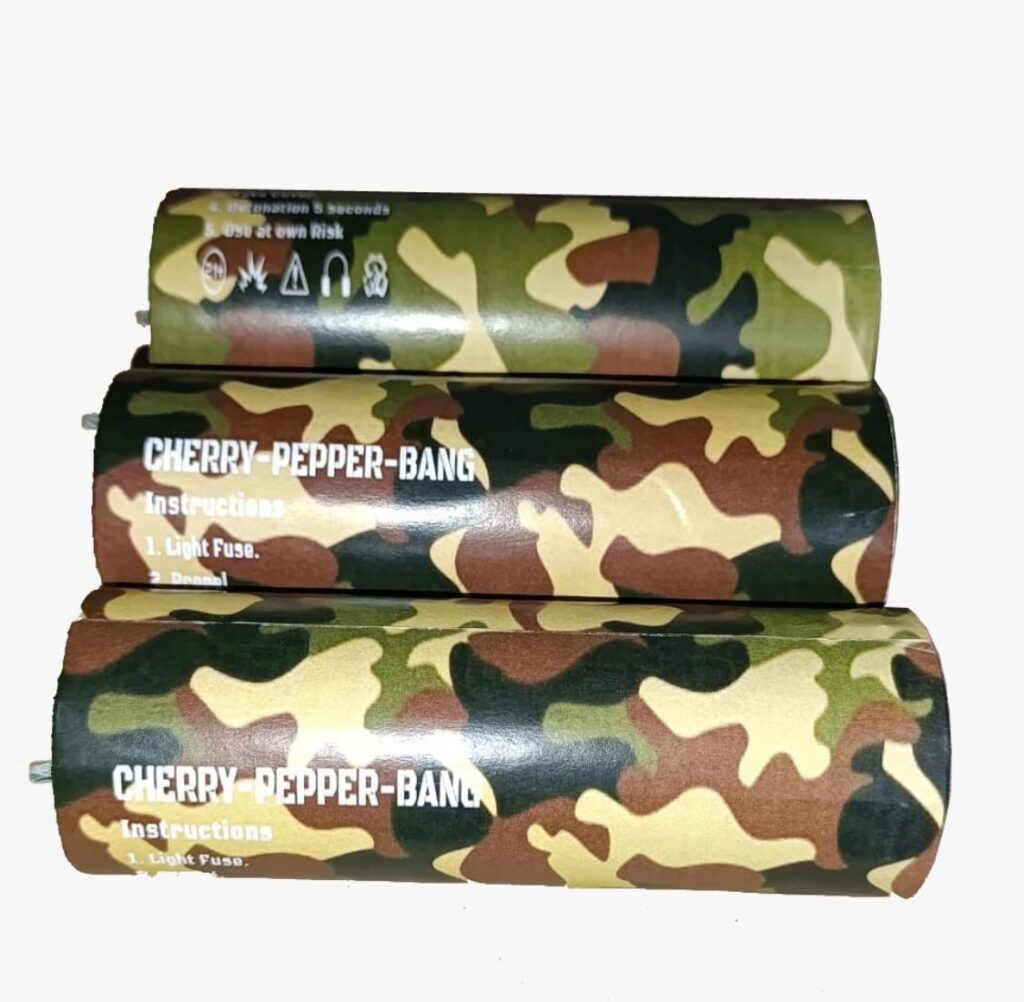 Pepper Grenades 50 grms wick light/ laundt