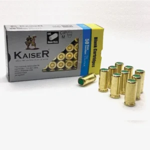 Blank Cartridge for 9mm PAK, 25 ammo